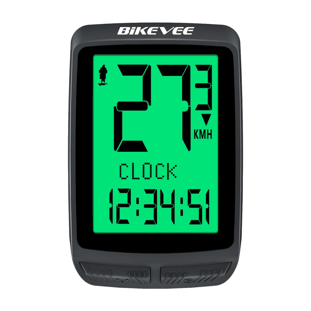 Bateria substituível computador de bicicleta sem fio ciclismo velocímetro odômetro impermeabilização acessórios da bicicleta