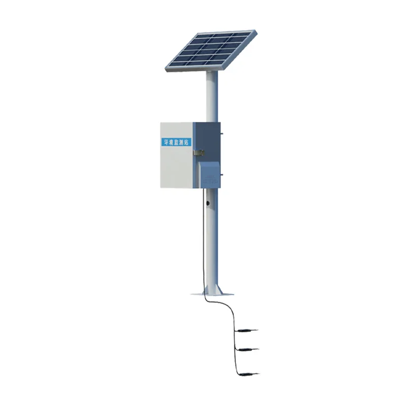 

Moisture monitoring station Soil temperature and humidity conductivity sensor 4G moisture EC value detector