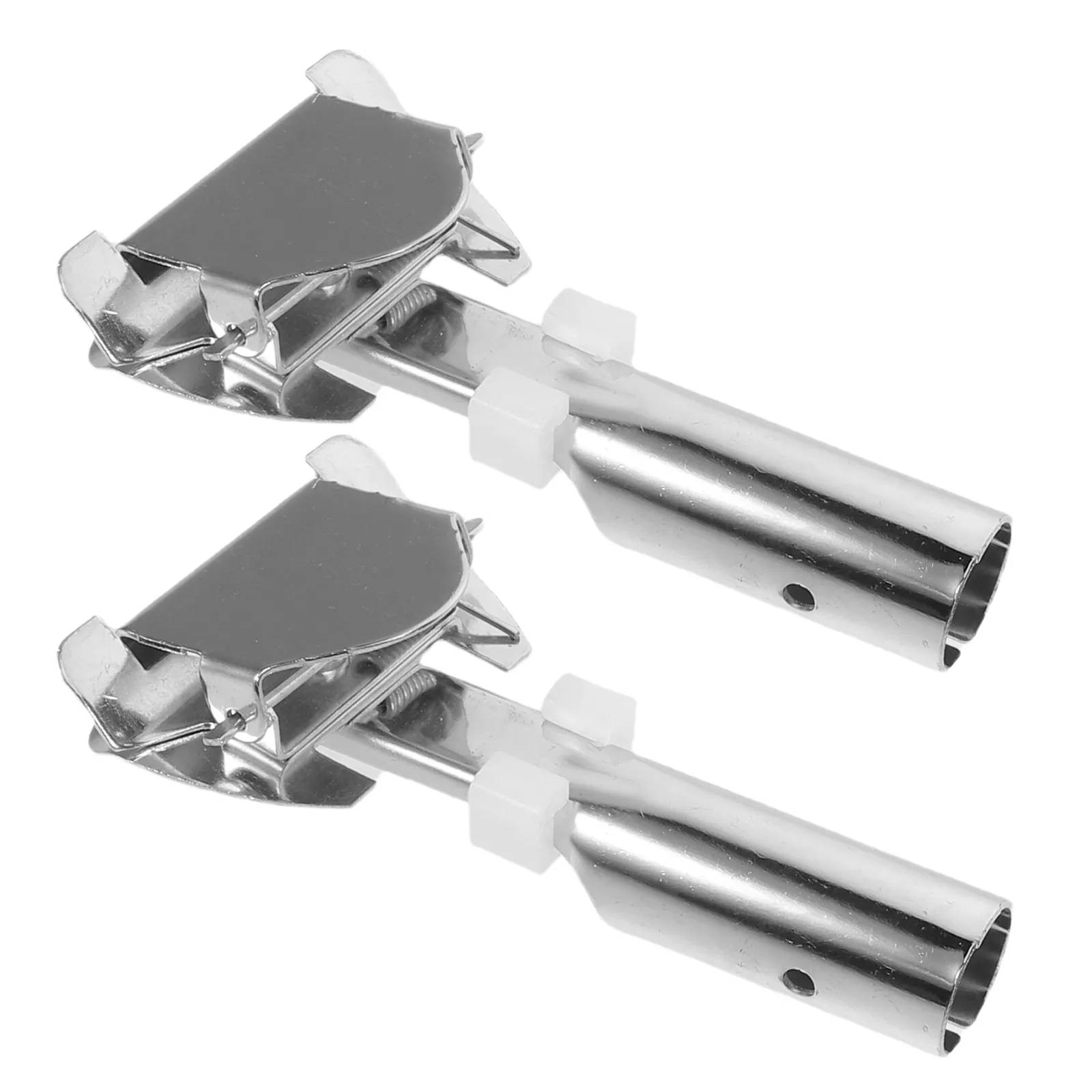 2Pcs Mop Stick Bar Clip Replacement Heavy Duty Mop Pole Clamp Flexible Angle Connector Industrial Dust Broom Handle Accessory