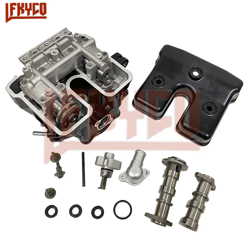 Motorcycle Cylinder Head Assembly Camshaft for Kawasaki KLX250 KLX300 LONCIN CR6 LX300-6A VOGE 300R/RR/GY 300DS 300AC YF300 voge