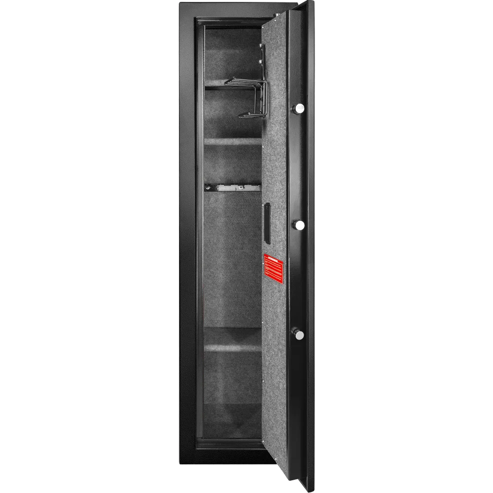 5.51 قدم مكعب، آمن للبندقية البيومترية الطويلة