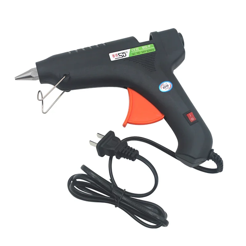 Hot Melt Glue Gun 60W Power Adjustable Hot Melt Glue Machine Multifunctional Industrial Household DIY Glue Gun