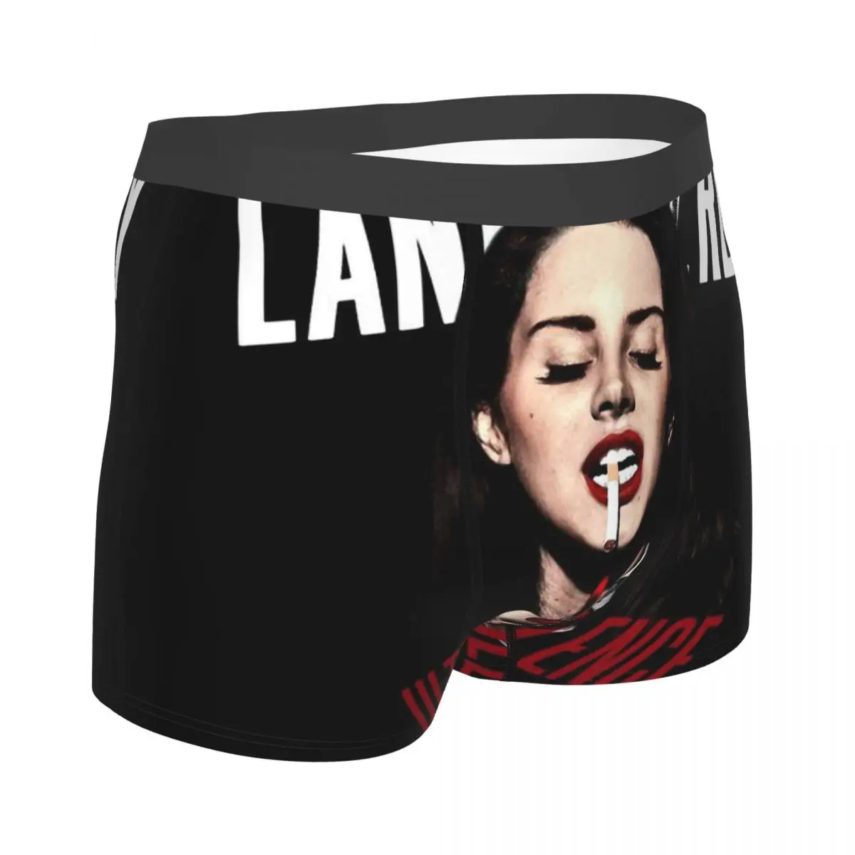 Celana dalam Boxer pria Lana Del Rey, pakaian dalam sangat sejuk, kualitas tinggi celana pendek motif 3D ide hadiah