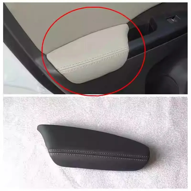 

Auto accessories car door armrest leather cover armrest cover for Honda CRV CR-V 2012-2016