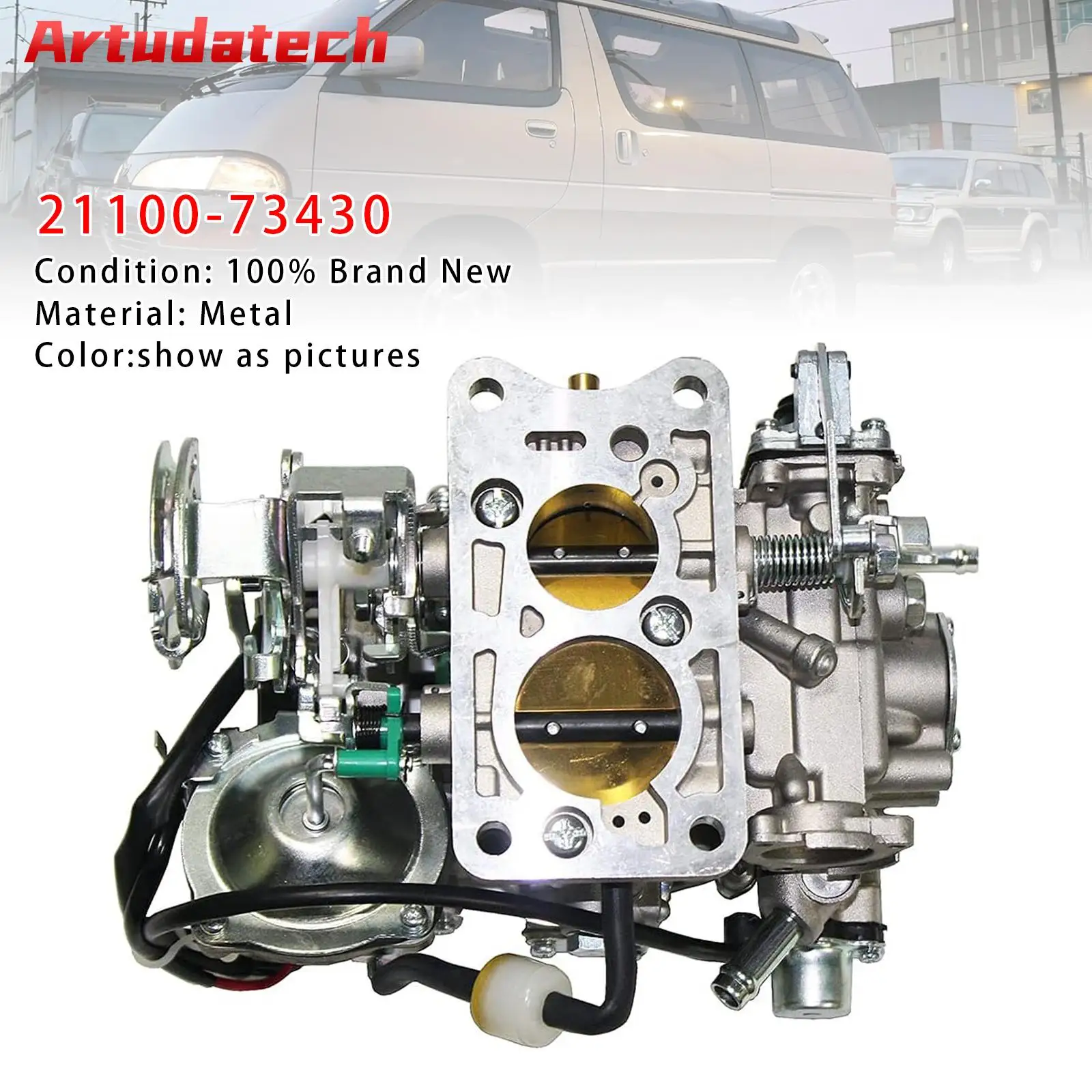 

Карбюратор Artudatech 21100-73430 для Toyota 3Y Liteace 1992-2000, автоматические автомобильные аксессуары