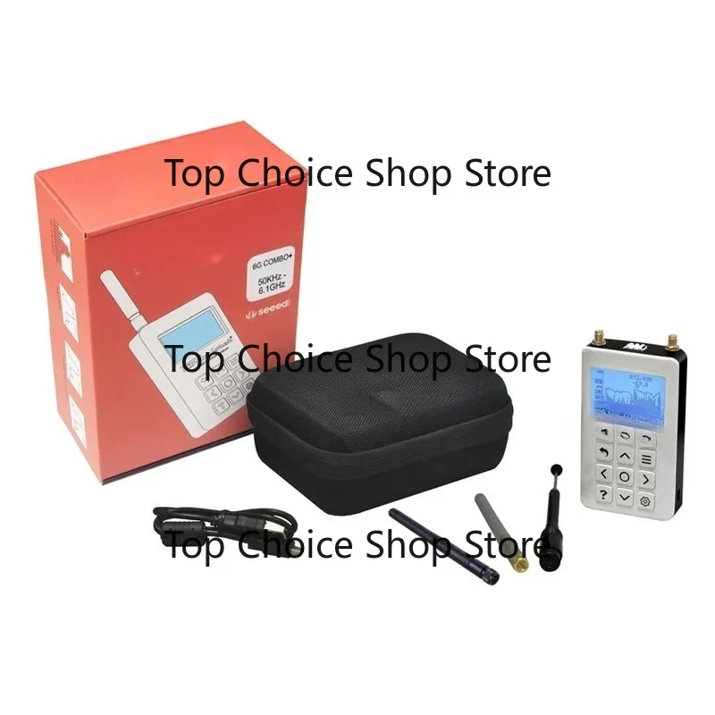 Handheld Spectrum A-nalyzer R-F Explorer 6G Combo Plus Spectrum Analyz-er 50KHz to 6.1ghz 6G Signal Full Band