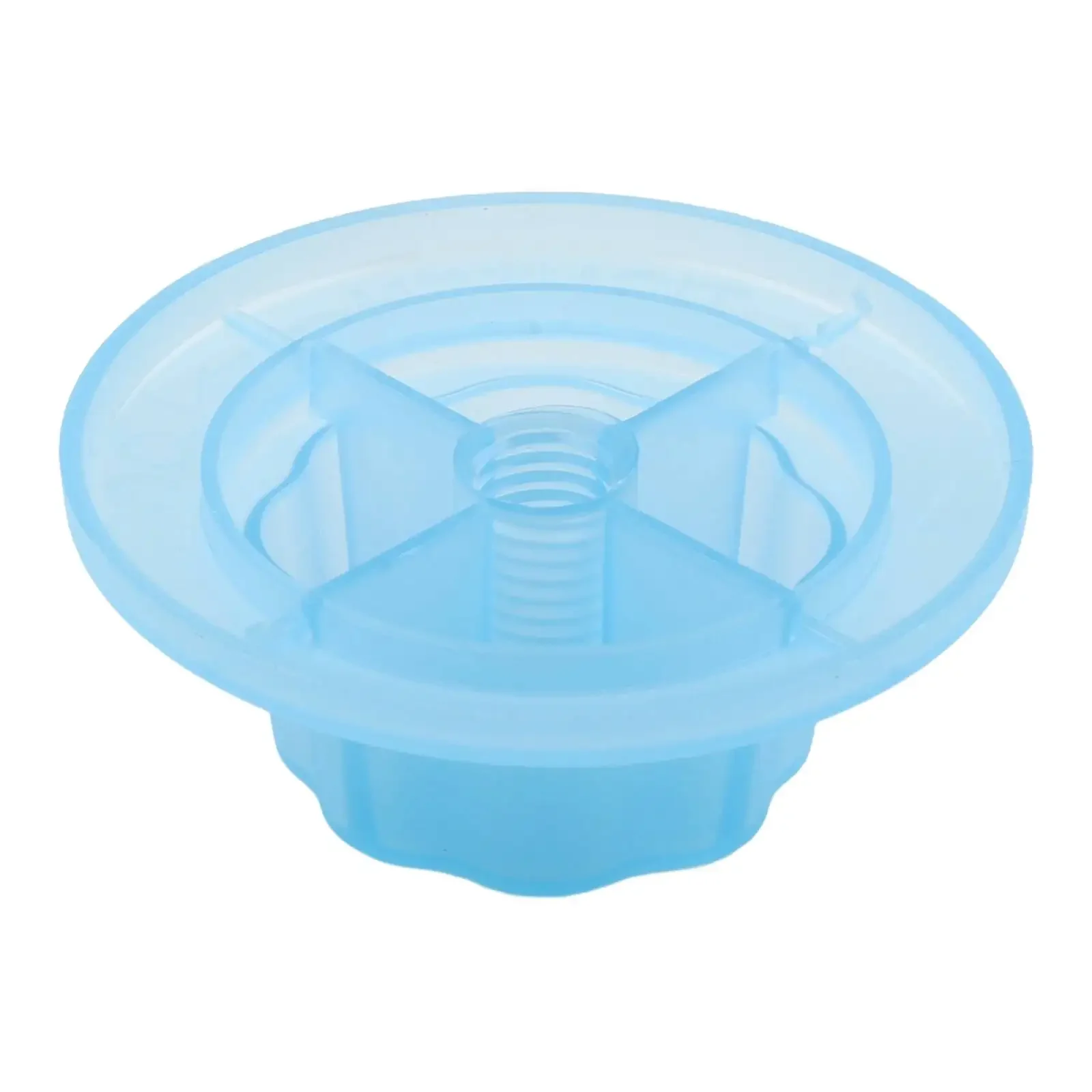 Blue Fan Blade Plastic Fan Blade Powerful Airflow Sturdy Plastic Construction Three Leaves Design 8mm Diameter For Table Fans