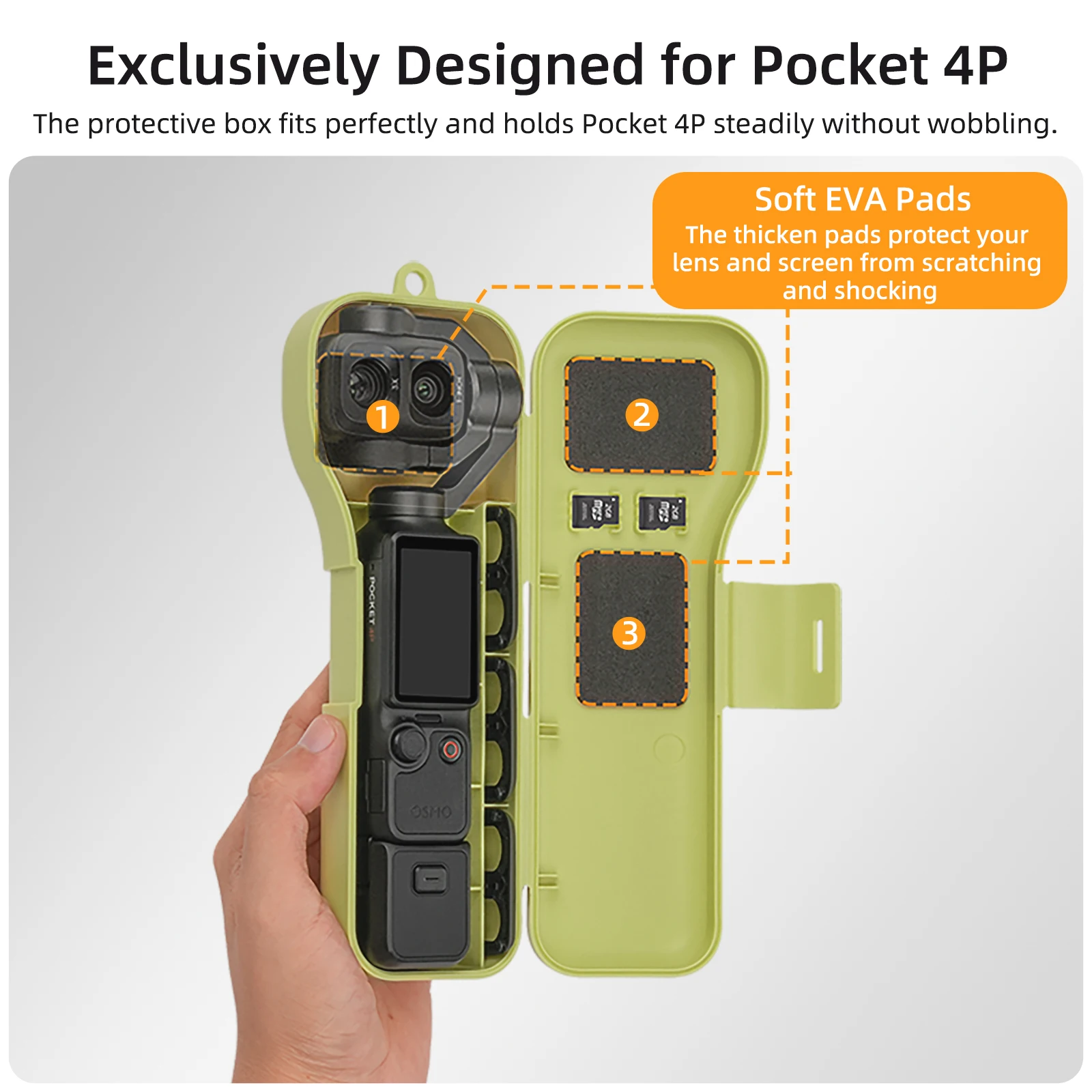 DJI OSMO Pocket 4P 짐벌 카메라용 하드  - Drone Gimbal Case 리뷰 및 가격