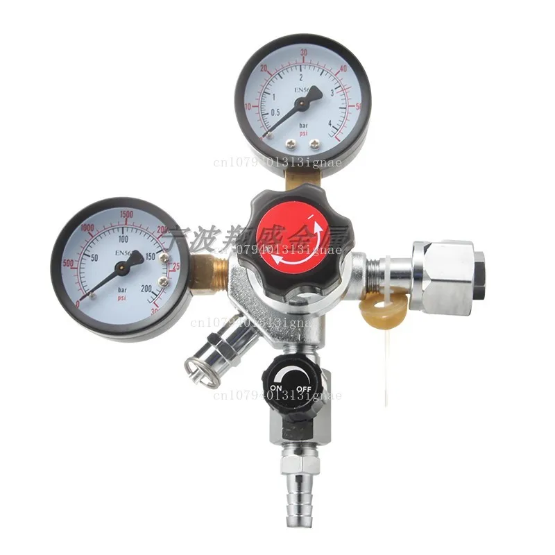 

Draft beer keg Beer equipment accessories Air pressure gauge Primary pressure reducing valve G5/8 thread