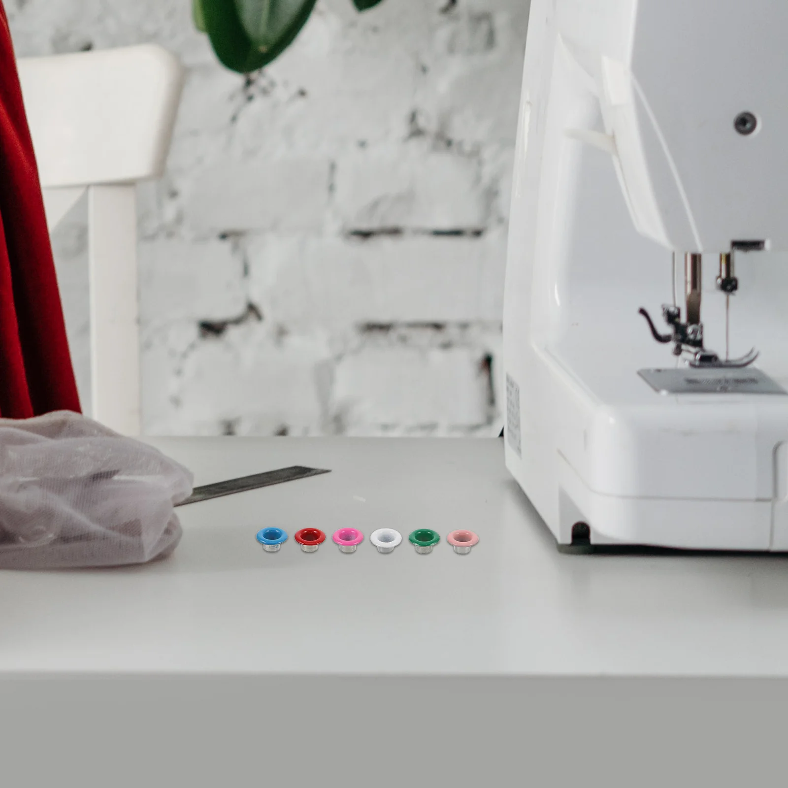 

200 set Grommet Eyelets Kit 5Mm Mixed Colors Metal Eyelets For Fabric Shoes Diy Craft Repair Tool Decorative Grommets Set