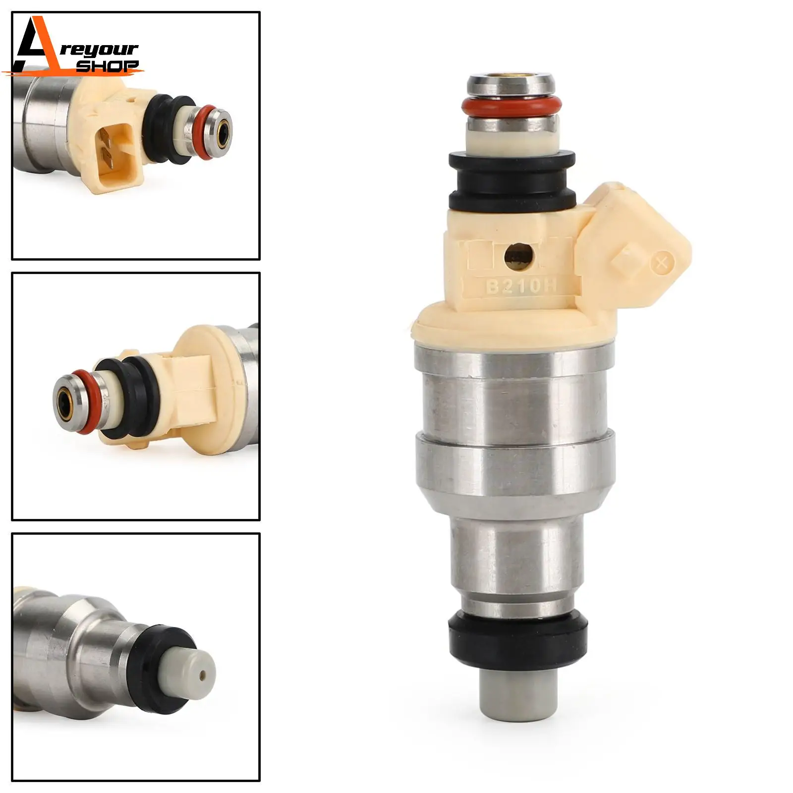 Areyourshop 1pcs Fuel Injector fit for Mitsubishi Mirage Montero Galant Sigma Eclipse F1955002080 INP051 Car Auto Parts