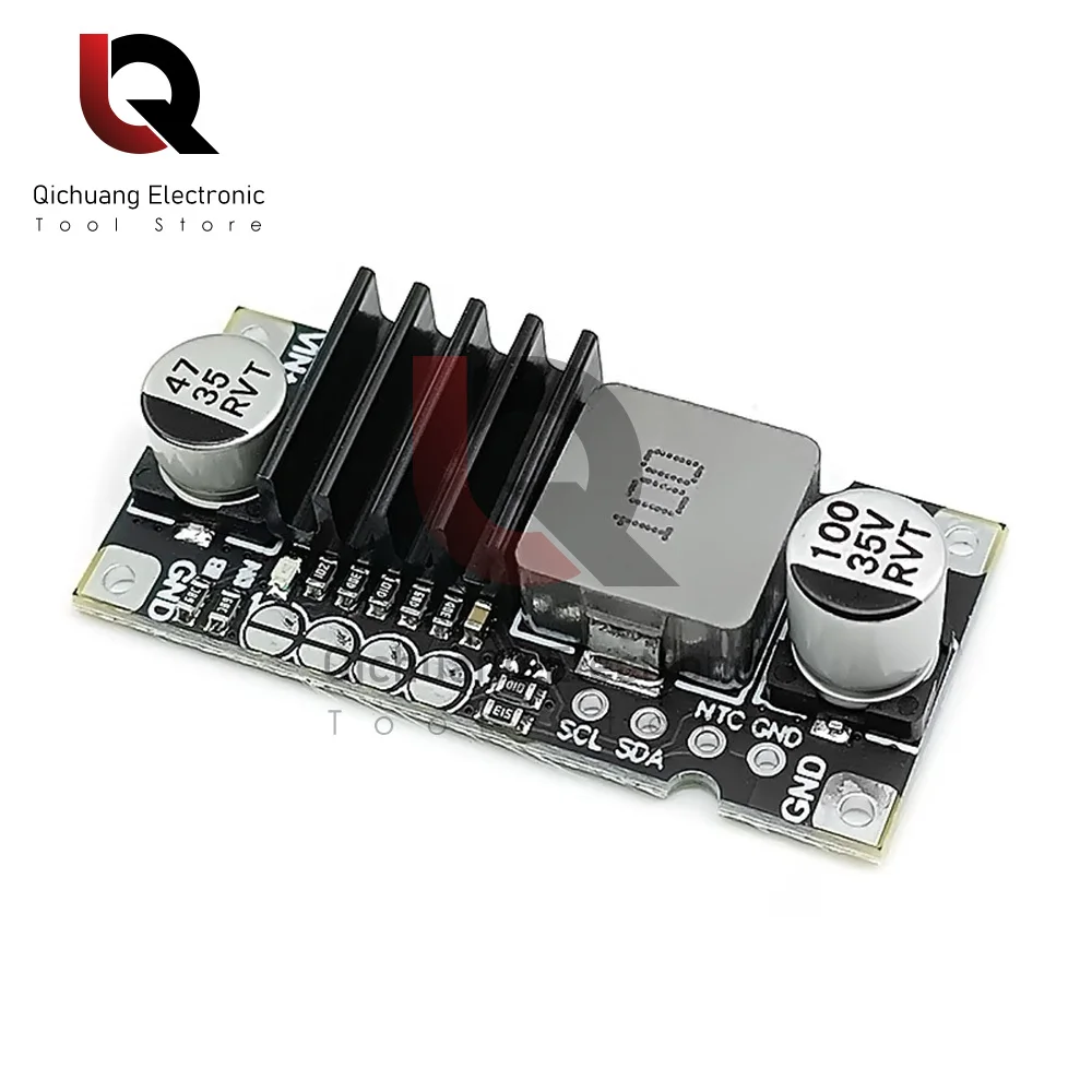 1S 2S 3S 4S 3A 40W Li-ion Battery Charging Buck Module Current Adjustable with Temperature Protection 5-26V Input Charger Module