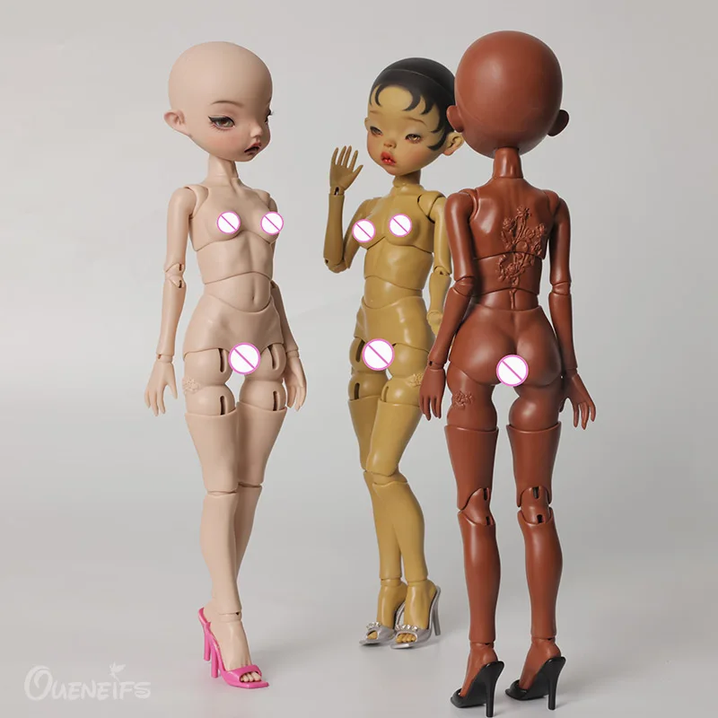 New Design BJD 1/6 Cameo Art Body  Styling Doll  Height 25.8CM Normal Skin And Tan Skin Resin Toys Movable Joint Bady