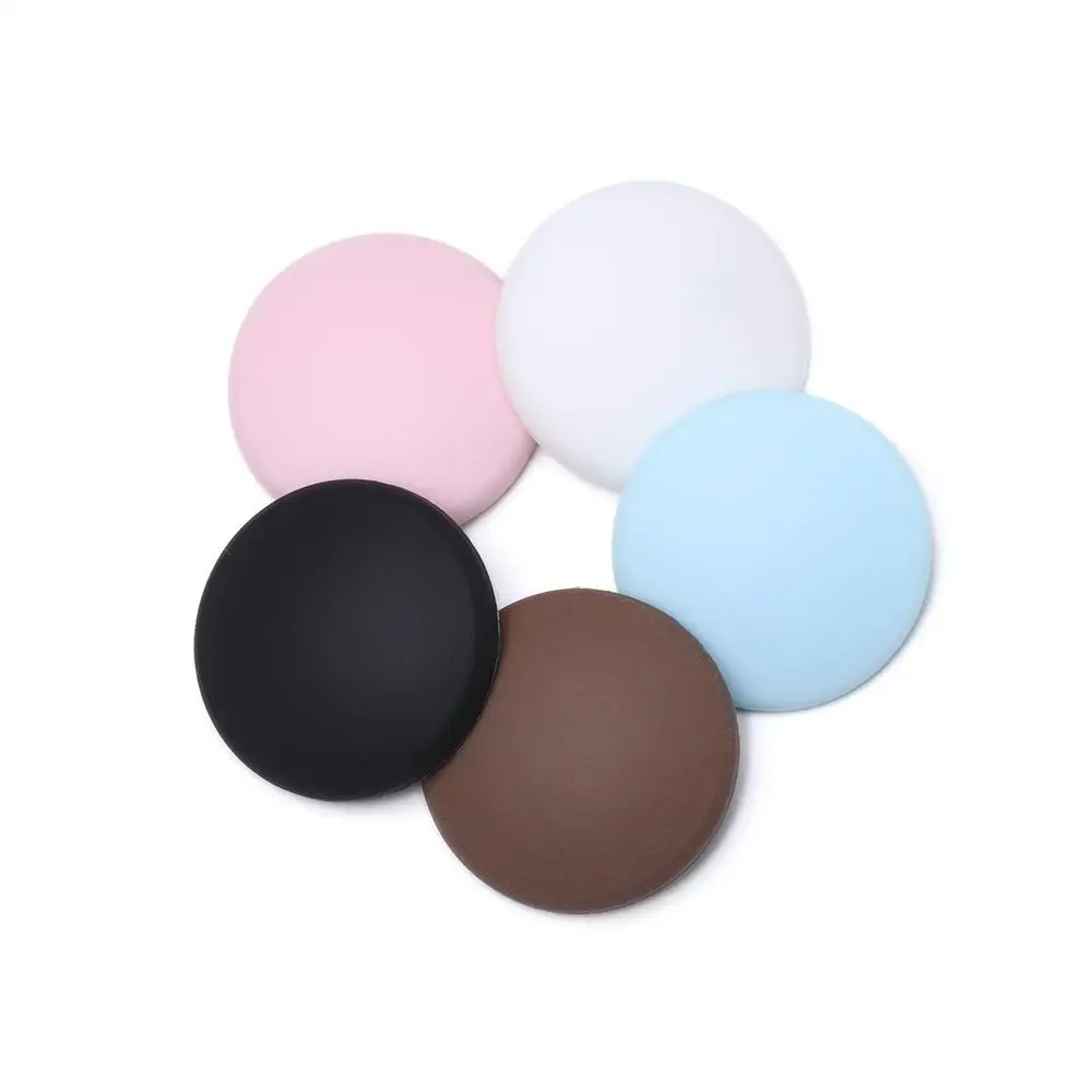 Self Adhesive Round Rubber Door Stopper Anti-slip Sticker Wall Protector Door Handle Bumper Guard Mute Furniture Anti-crash Pad