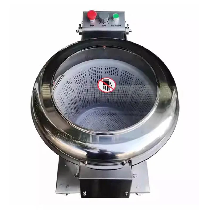 آلات تجفيف الخس والخضروات الاحترافية آلة تجفيف الطرد المركزي للأغذية التجارية والخضروات والفواكه