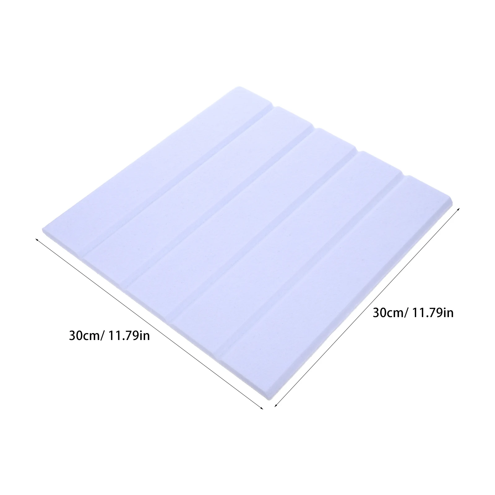 12 قطعة لوحة حائط بوليستر خطوط عمودية امتصاص صوتي متعدد الوظائف ديكور مسرح منزلي الفصول الدراسية