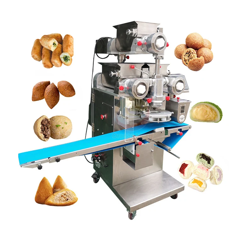 Máquina de incrustación Línea de producción de máquinas formadoras de helados Mochi a la venta