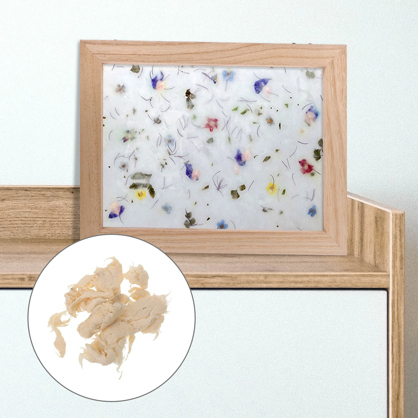 Pâte de bois naturelle, Kit de fabrication de papier pour bricolage, Technique traditionnelle, Texture Unique, Design créatif pour enfants