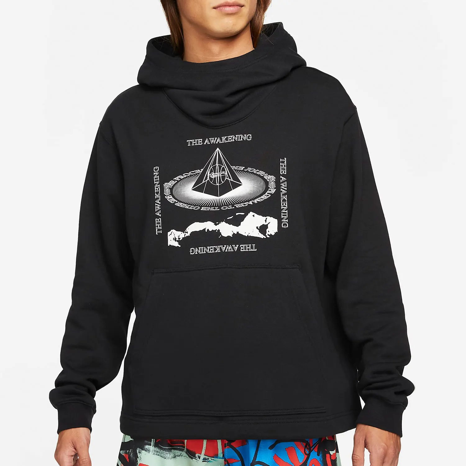 

Nike genuine Kyrie Men's Basketball Loose Hooded Sweatshirt DA6693-010