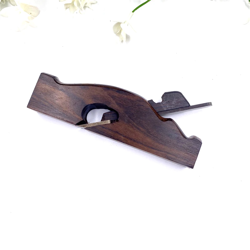 Ebony Flat-Profile Shoulder Planes Adjustable Flat bottom planer,Woodworking Trimming Carpenter Grooving Stream single line tool