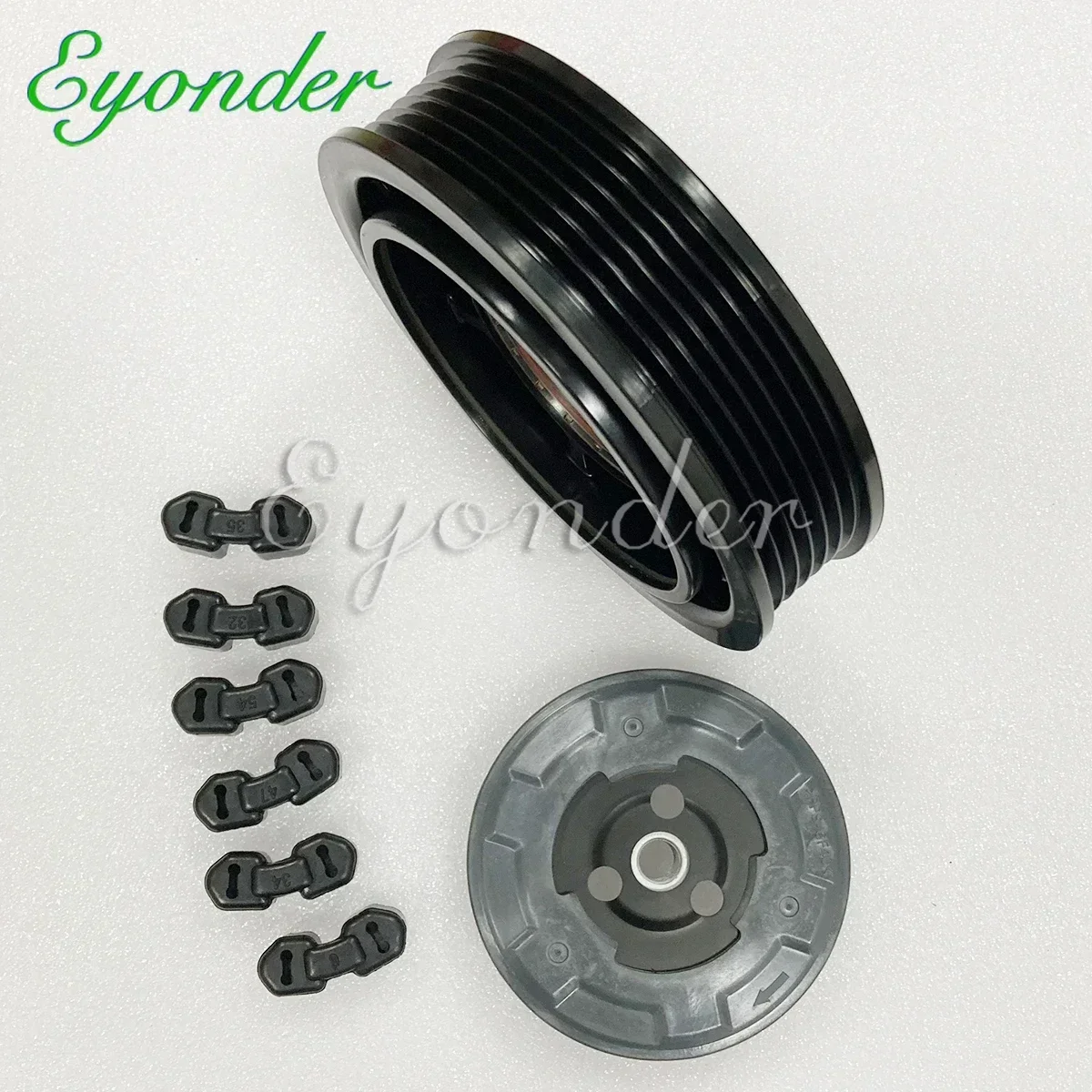 AC Compressor Clutch Pulley for Peugeot 208 308 407 CC SW 2008 3008 5008 PARTNER RCZ Citroen DS4 5E827-5000 DCP07010 9684075880