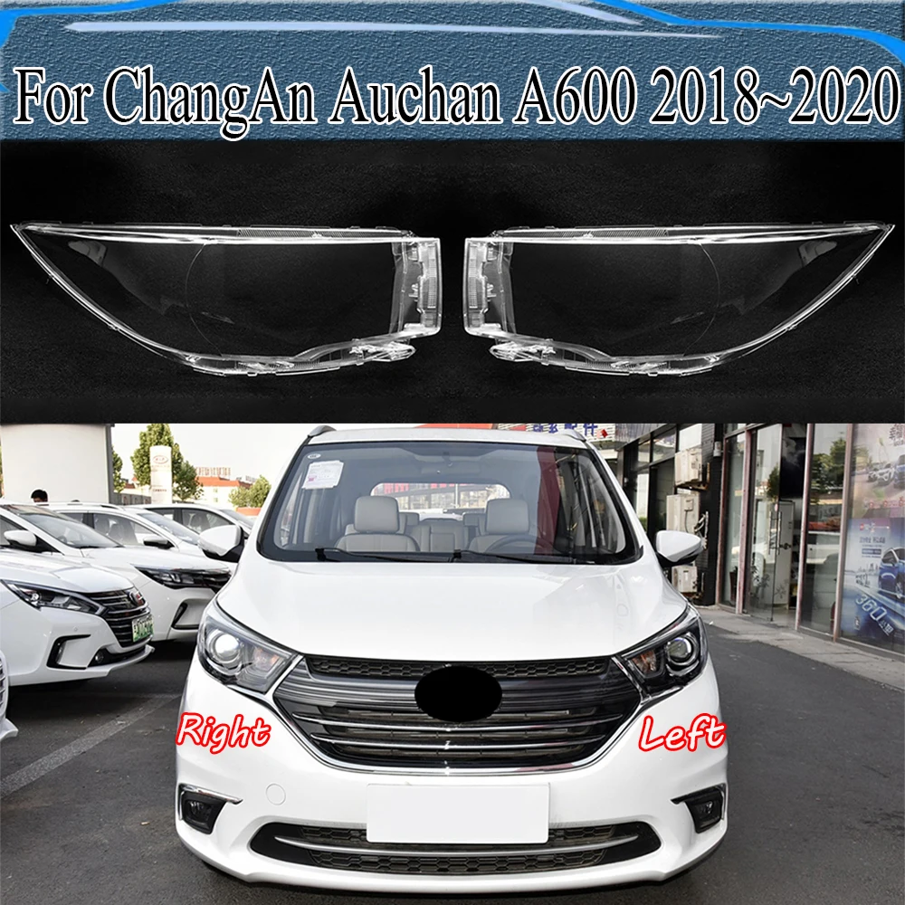 

For ChangAn Auchan A600 2018 Kap Lampu Transparan Penutup Lampu Depan Penutup Lampu Depan Kerangka Lensa Plexiglass