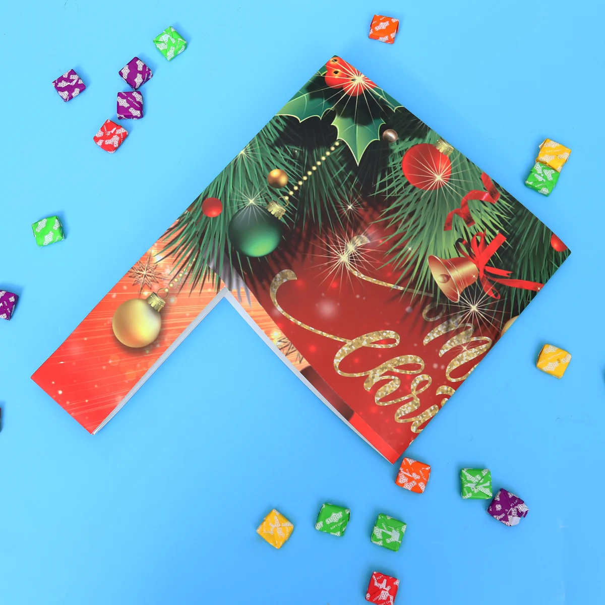 

20Pcs Christmas Photo Props Set Accessories Funny Selfie Booth Decorations Xmas Frame Supplies Party Photo Props