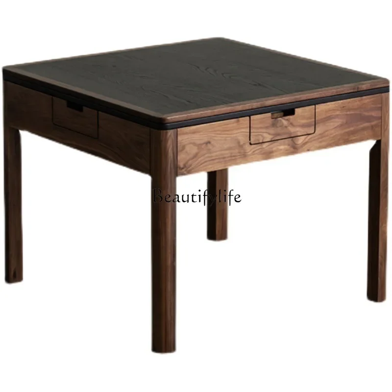

LD6New mahjong table automatic household solid wood
