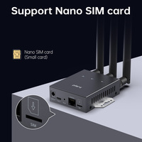 Plery WiFi Router WiFi6 4G LTE Routers 2.4G 300Mbps Portable Internet Device Nano SIM Card LAN/WAN Port For IP Camera EU Plug