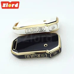 4Buttons TPU Car Key Case Cover for Kia Seltos Sportage Sorento Cerato KX5 Niro Forte K3 K5 Opatima Soul Telluride 2021 2023
