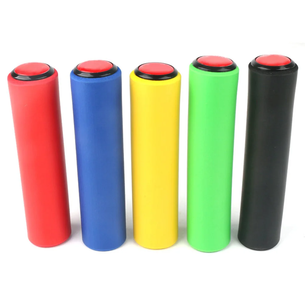 

Pair Anti-Slip Silicone Shock Absorption Bike Handlebar Grips Red Comfortable Ergonomic Cycling Handle Grips