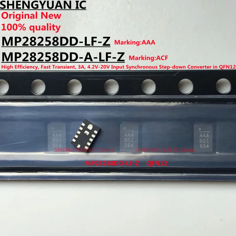 10Pcs/lot MP28258DD-LF-Z AAA MP28258DD MP28258 QFN12 MP28258DD-A-LF-Z ACF MP28258DD-A 100% new imported original 100% quality
