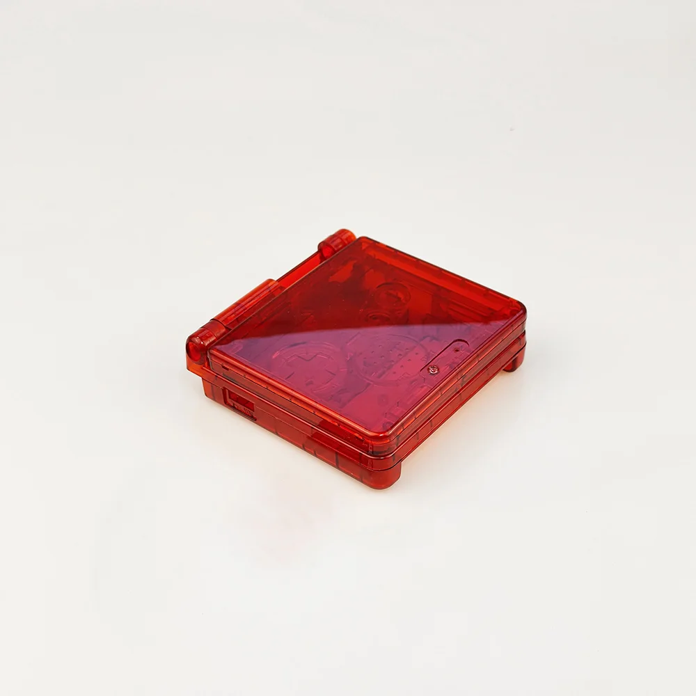 غلاف سكني بديل لشاشة Gameboy المتقدمة ، غلاف شفاف ، GBA ، SP ، IPS ، حقيبة لعبة ، لا حاجة إلى قطع