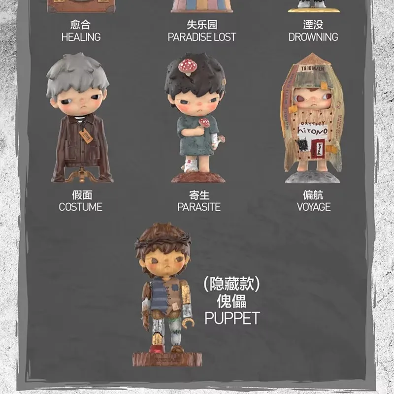 

In Stock Authentic Hirono Remakes A Collection Of Hand-Made Mystery Boxes For Trendy Zimomo Decorative Toy Birthday Kid Gifts