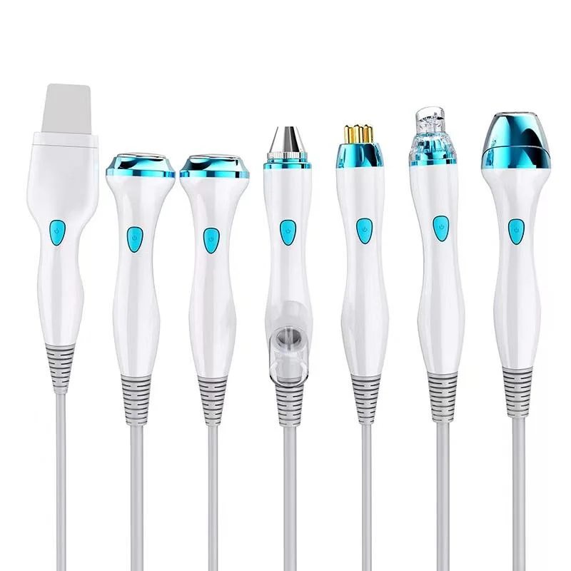 เครื่องวิเคราะห์ผิวหน้า 7 in 1 ไฮโดร สกิน แอนะไลเซอร์ พร้อมฟังก์ชั่นพ่นน้ำ ออกซิเจน ไมโครเดอร์มาเบรชั่น ไดมอนด์ ไฮดรา พีลลิ่ง และทำความสะอาดผิวหน้า