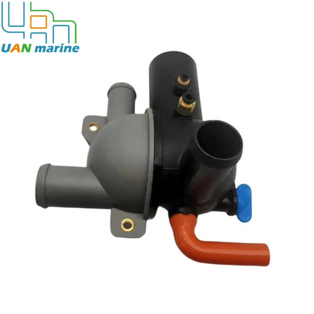 Alloggiamento di distribuzione dell'acqua con tubo dell'aria 863631 t1 863802T2 MER raffreddato ad acqua grezza per Mercury Mercruiser 4.3 5.0 5.7 6.2L entrobordo