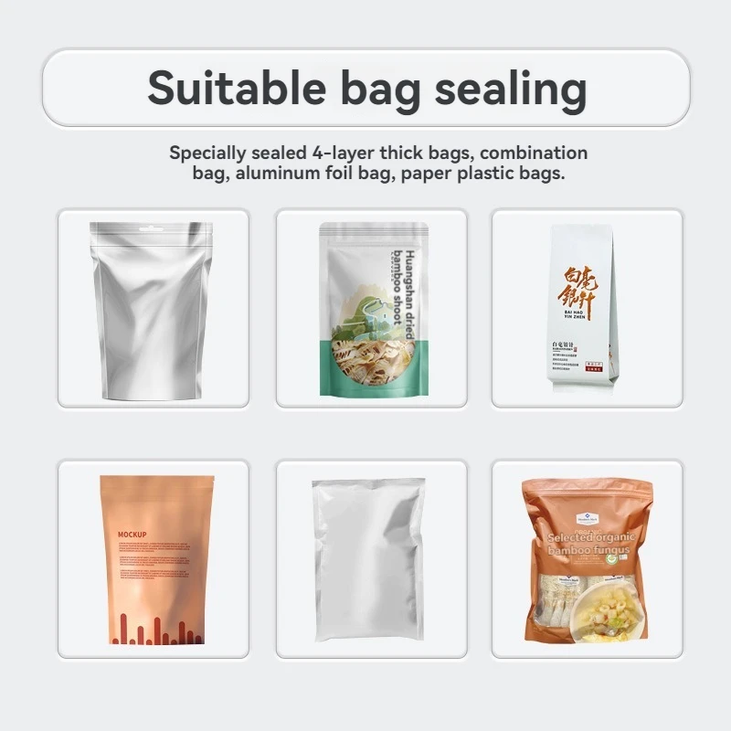Hand Pressed Aluminum Foil Bag Sealing Machine Hand Pressed Packaging Machine Aluminum Foil Bag Kraft Paper Hot Press Sealing