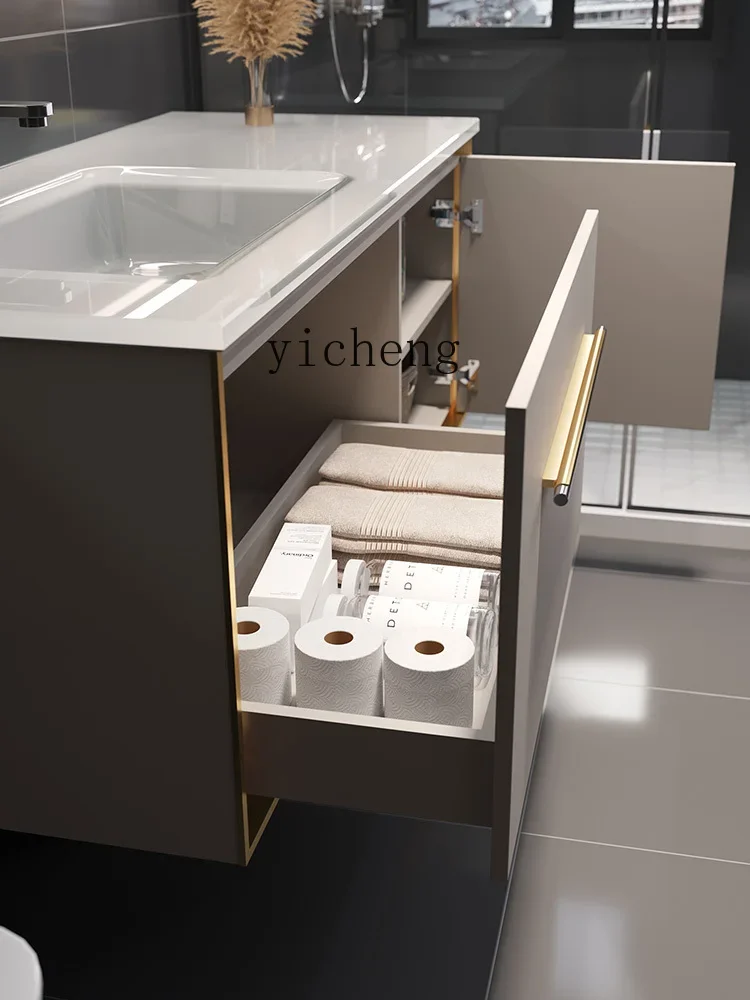 

Whole Washbin Bathroom Cabinet Combination Simple Bathroom Sink Washbasin