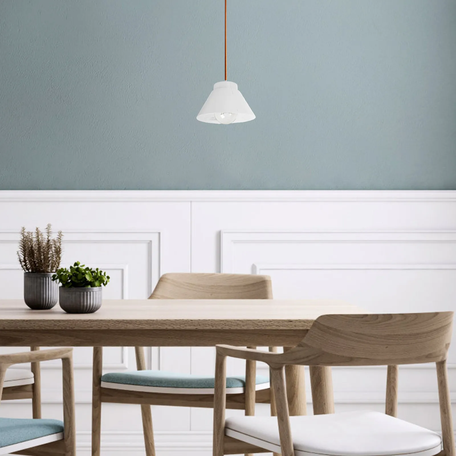 

6 пар пластиковых сменных плафонов для ламп E27, аксессуары для подвесных и потолочных светильников, абажуры для домашнего освещения