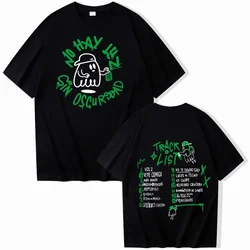 Feid Ferxxo non aver paura del buio Harajuku Fashion t-shirt girocollo da uomo e da donna camicie a maniche corte in cotone stampato