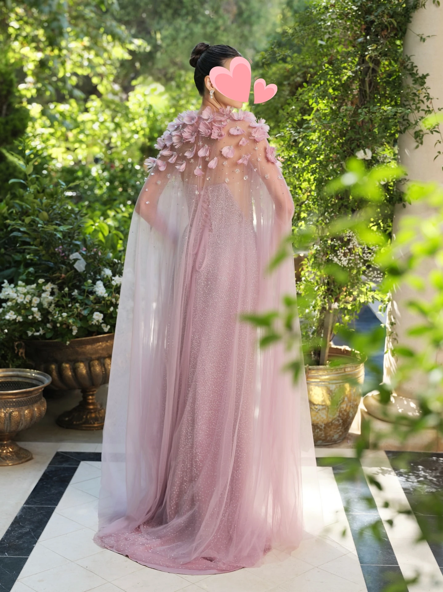 Other Shore Elegant Vintage Sweet Pink Beads Lace Flowers Stylish New Customized Formal Occasion Prom Dress Evening Party Gowns