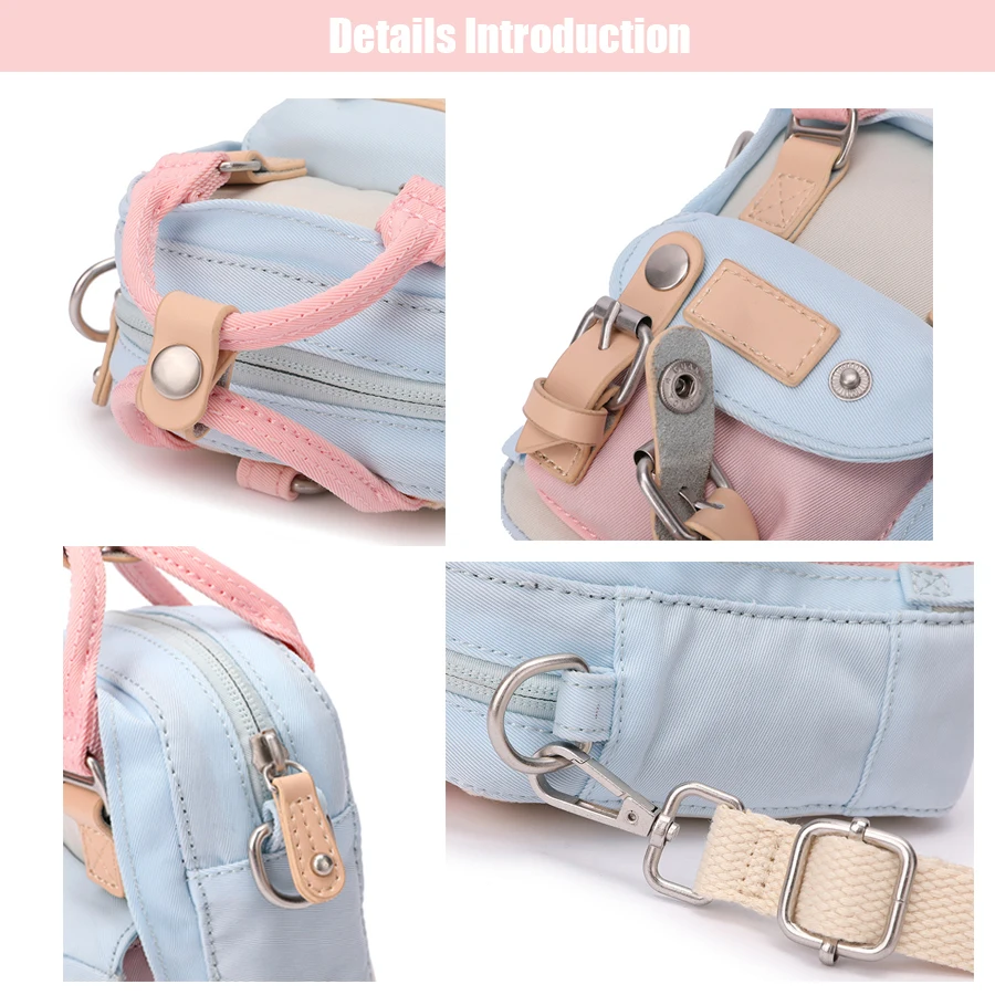 New Lovely Mini Women Backpack Small Bagpack Cute Girls Backpacks Ladies Shoulder Crossbody Bag Female Bolsa