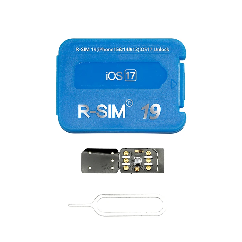 R-SIM19 NEW QPE Stable Edition IOS17 Unlocking Card Sticker Is Suitable For Unlocking The Entire Apple 6-17 Series