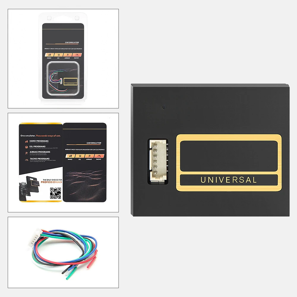 Black car universal emulator universal ECU repair