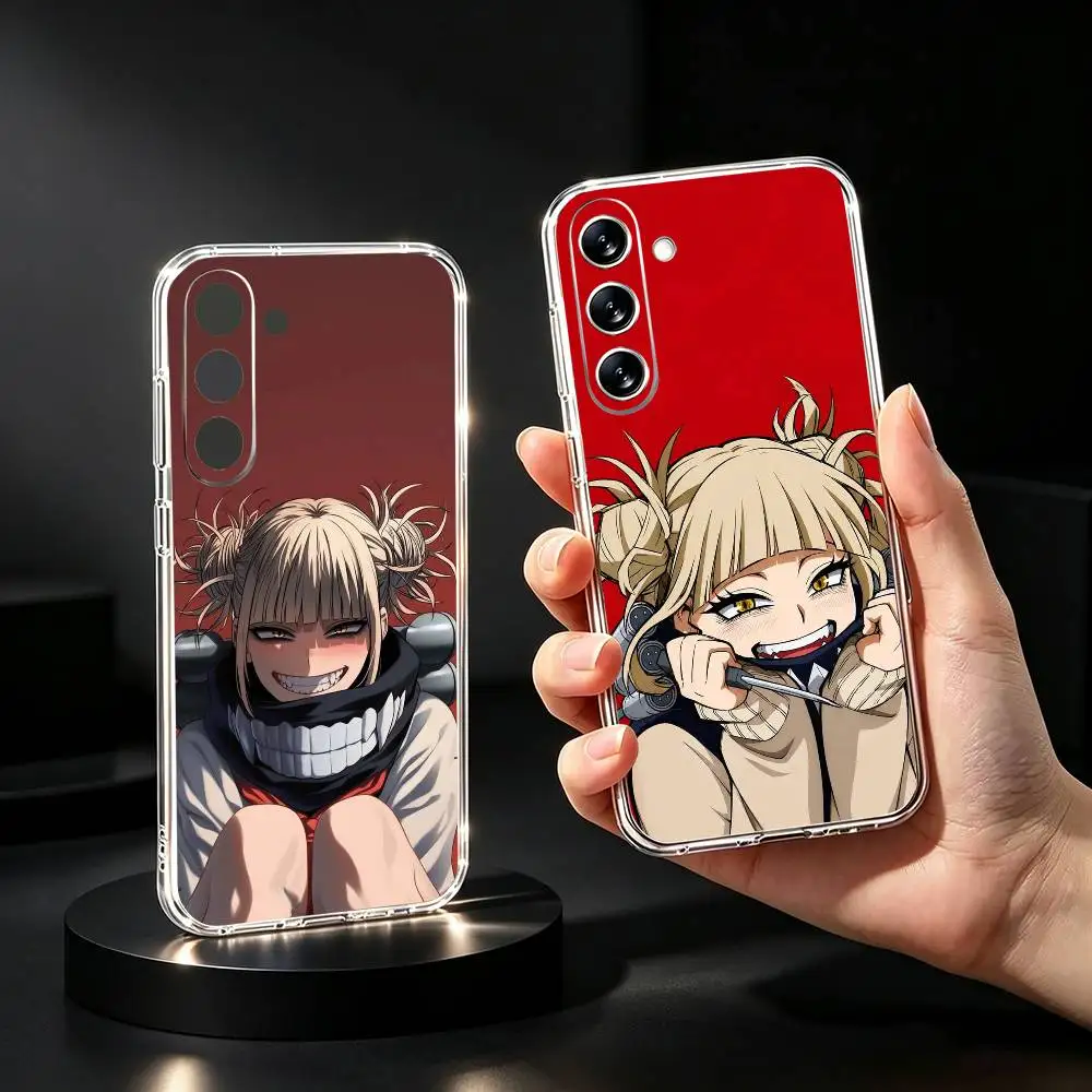 Anime H-Himiko T-Toga Phone Case Silicone Soft for Samsung Galaxy A73,A72,A71,A70,A53,A52,A51Cover