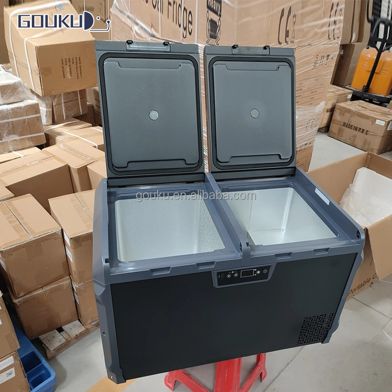 

80L High Quality 12v Car Fridge Home Cold Drink Mini Fridge Refrigerator Portable Cooler Boxes Small Freezer 220V 12v