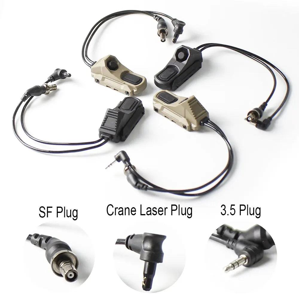 SOTAC GEAR AXON DUAL Schalterknopf-Kranlaser für SF Taschenlampe Laserpointer Kombi-Zubehör – Detail 2