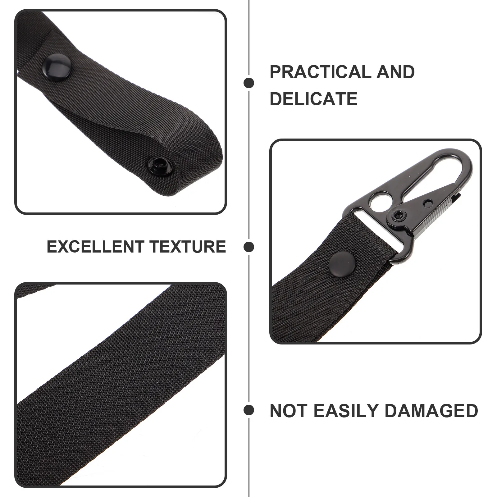 Cheerleading Pom Poms Holder Strap – Lightweight Webbing Design for Secure Fit, Easy Storage & Outdoor Use