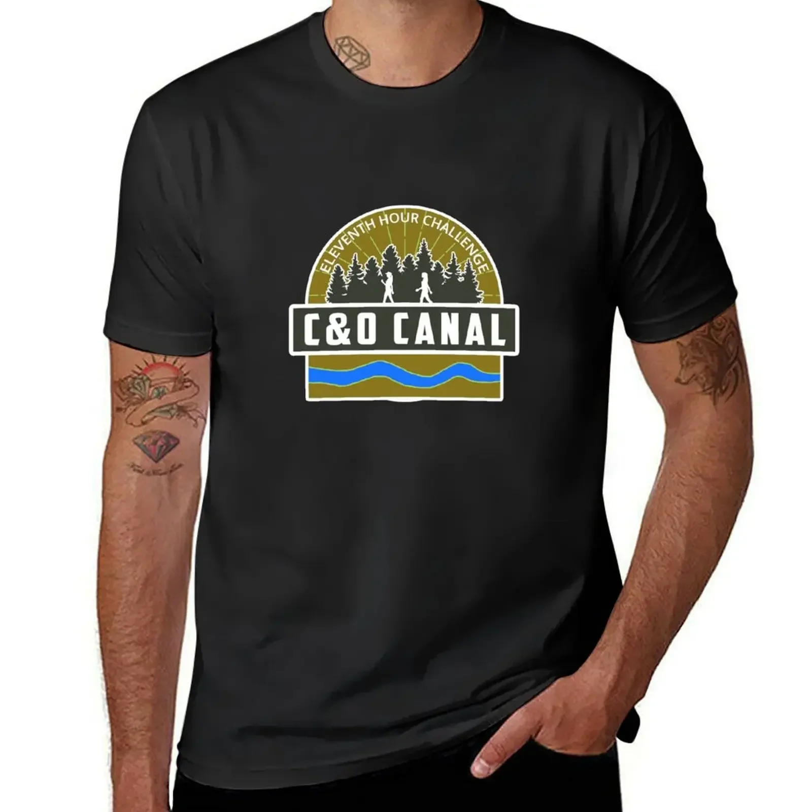 C&O Canal 11th Hour Challenge T-Shirt graphic t shirts graphic t shirt vintage funny t shirts men