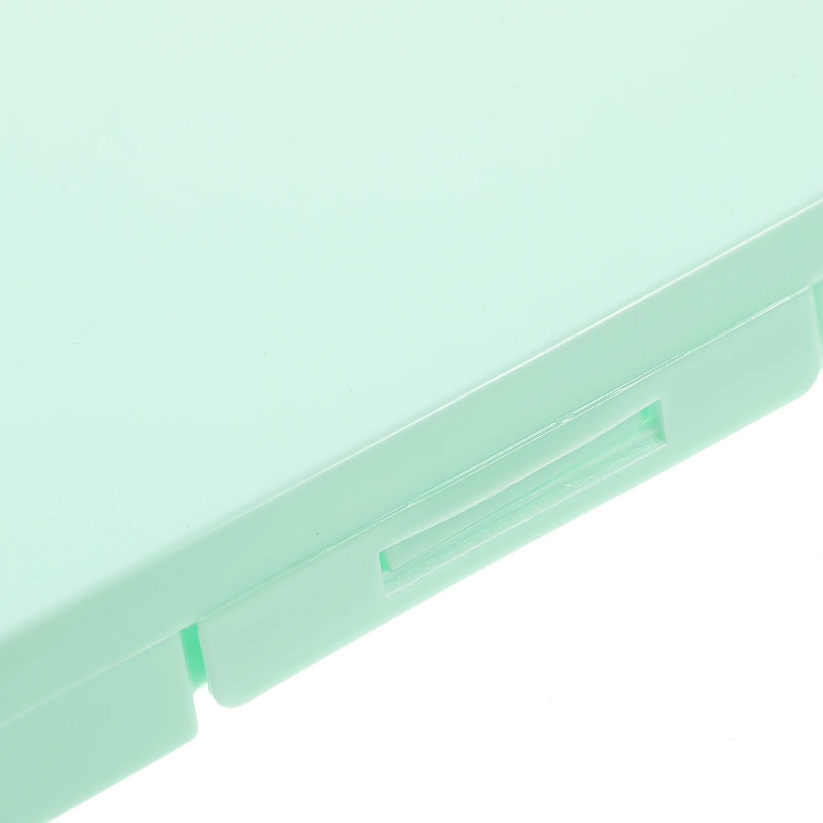 

Sturdy Plastic Card Organizer Portable Certificate Keeper Box for Small Items Photos Nails Stickers Jewelry Storage